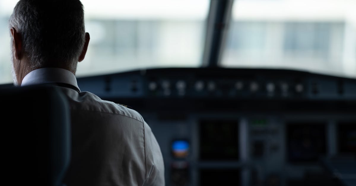 Commercial Pilot at work