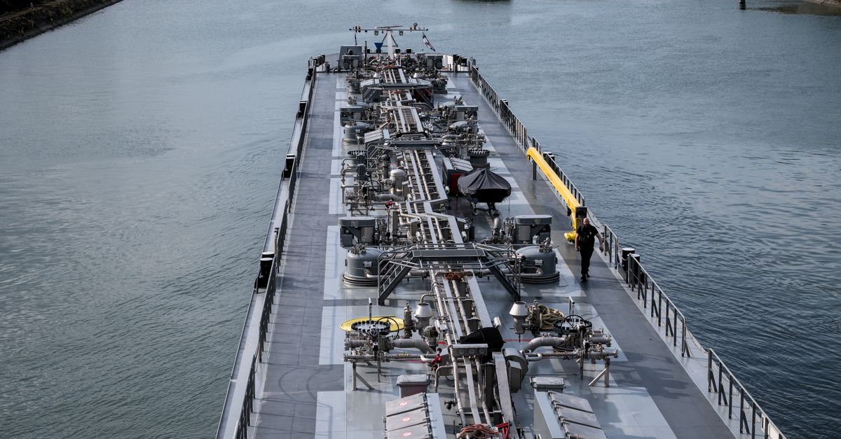 Ship Engineer at work